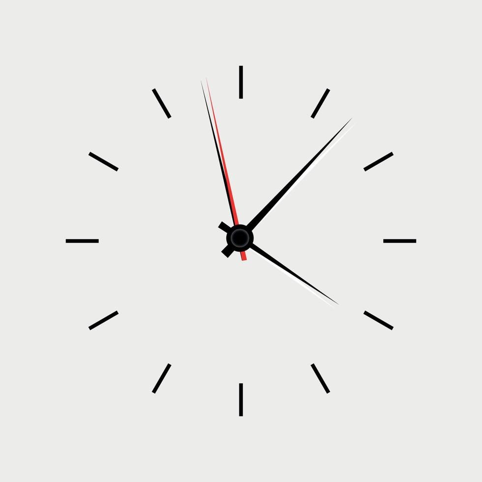 icono de reloj ilustración vectorial vector
