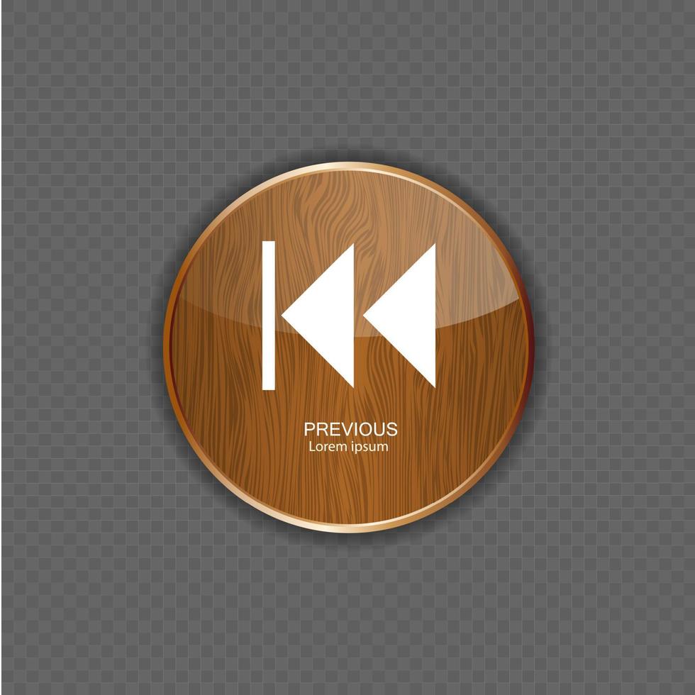 Music wood application icons vector illustration