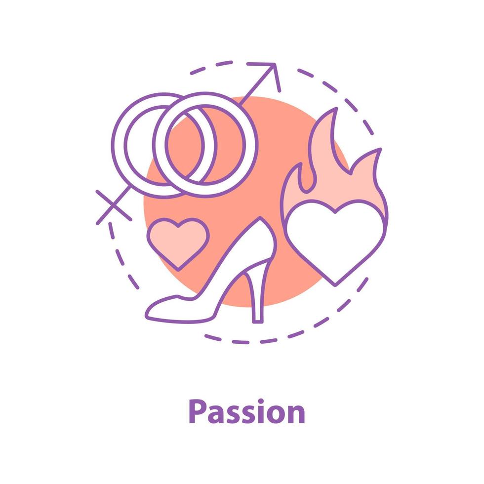 Third date concept icon. Passion idea thin line illustration. Romantic intimate relationships. Vector isolated outline drawing