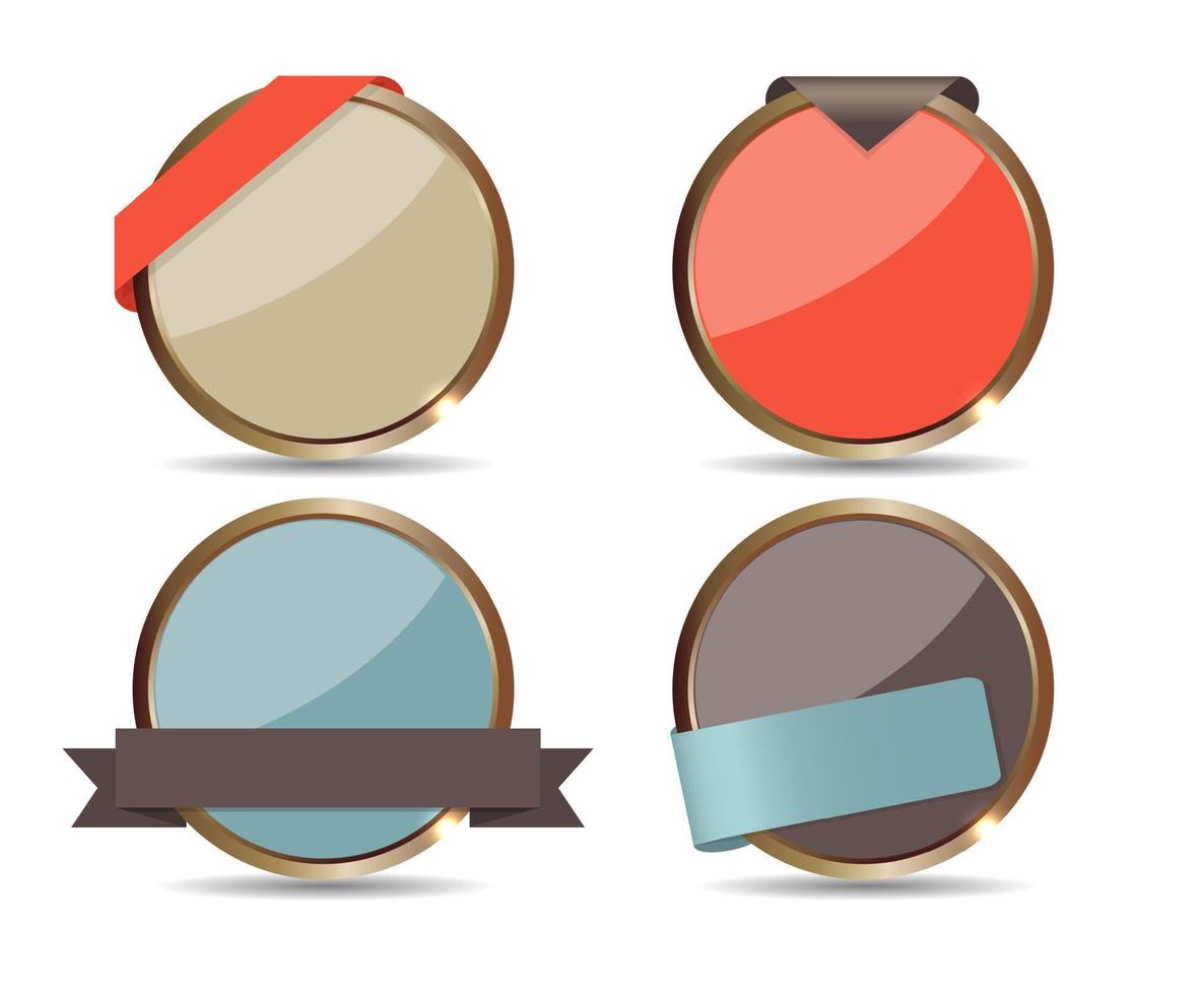 Set of Sale Tags. Vector illustration