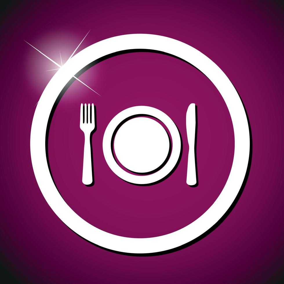 food icon vector illustration