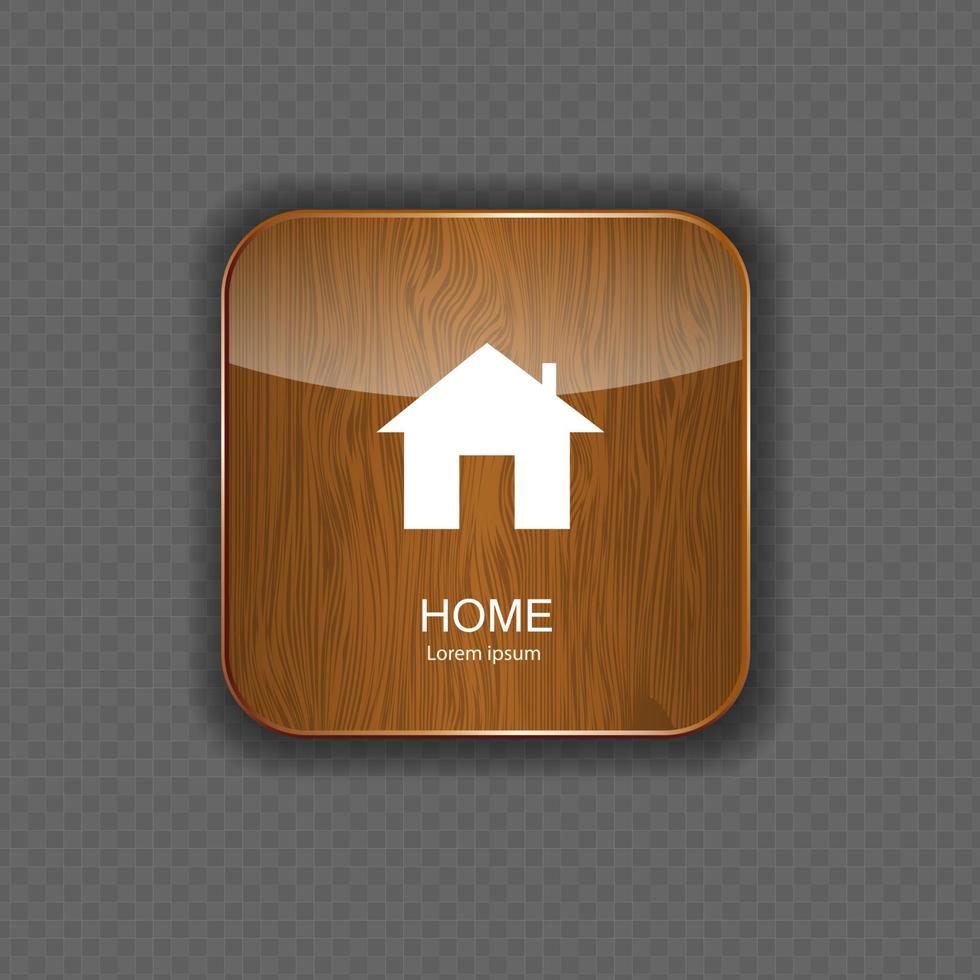 Home application icons vector