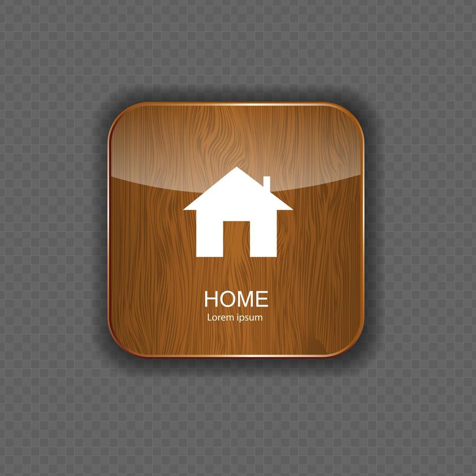 iconos de aplicaciones para el hogar vector