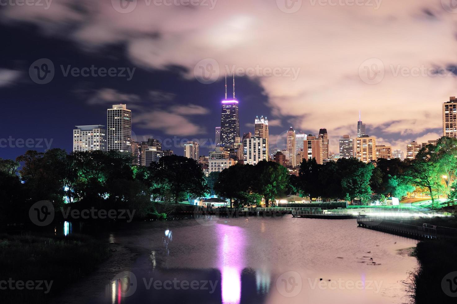 Chicago waterfront view photo