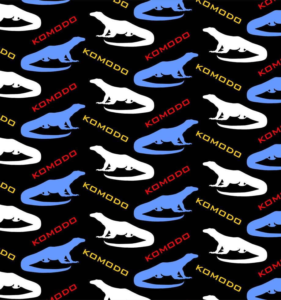 komodo pattern white and gray... vector