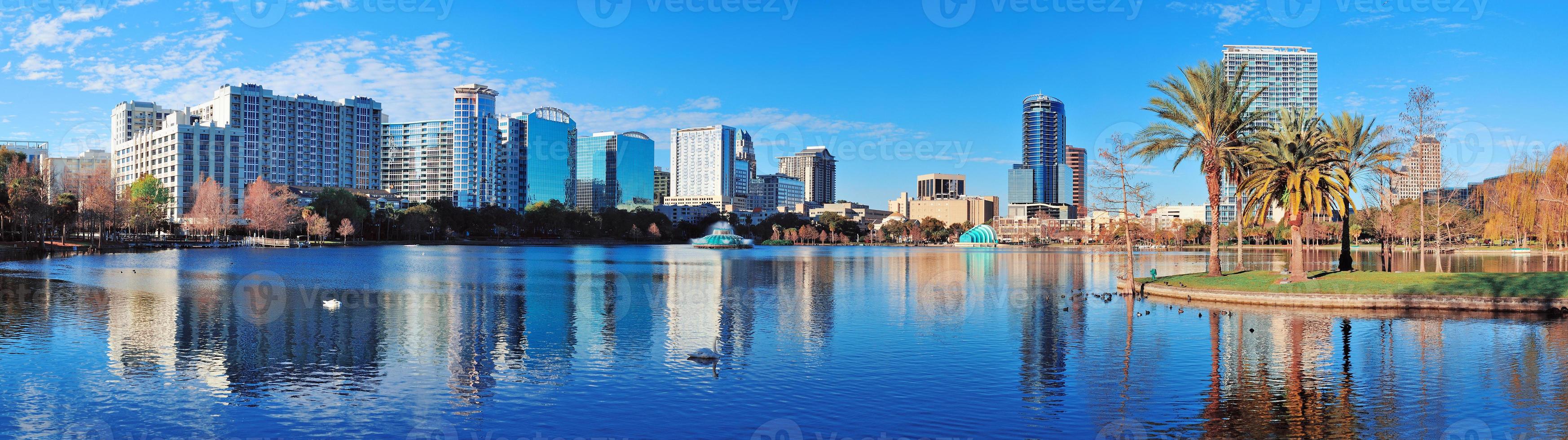 vista de la mañana de orlando foto