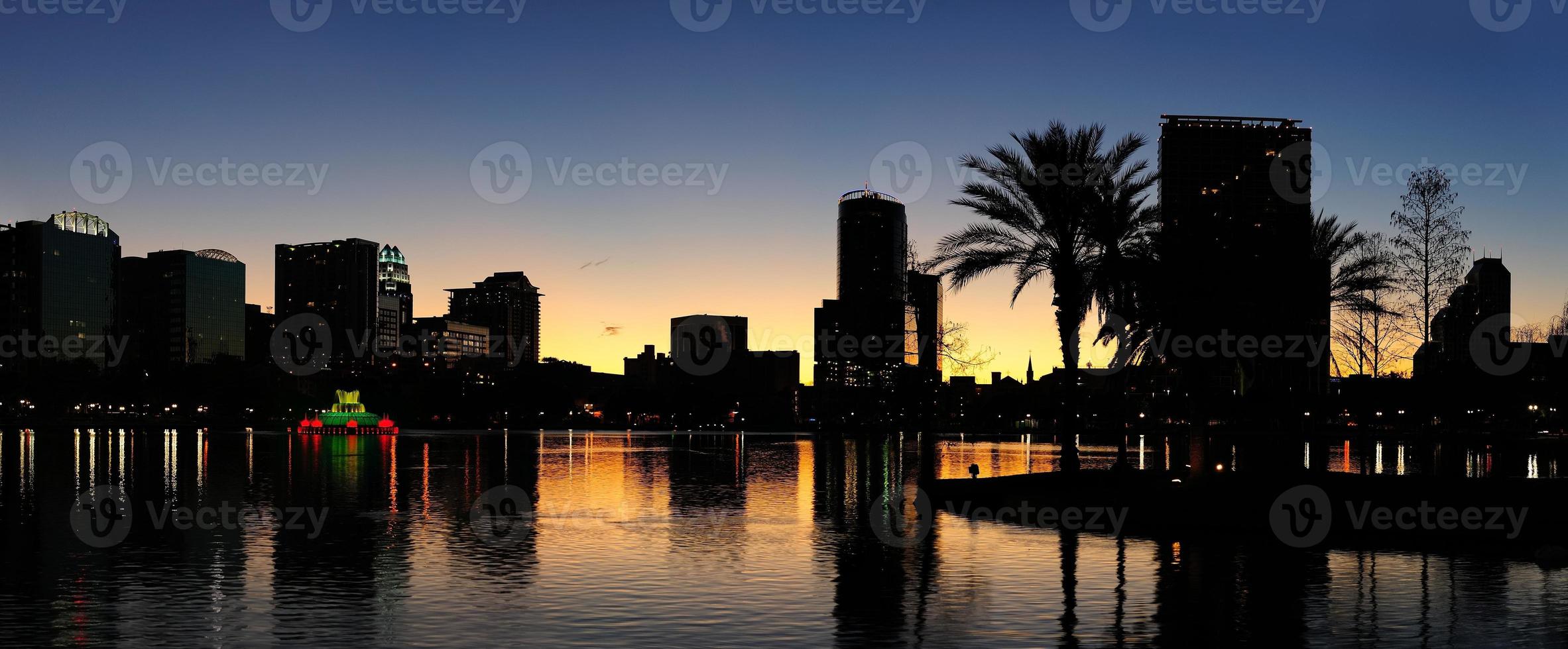 Orlando silhouette view photo