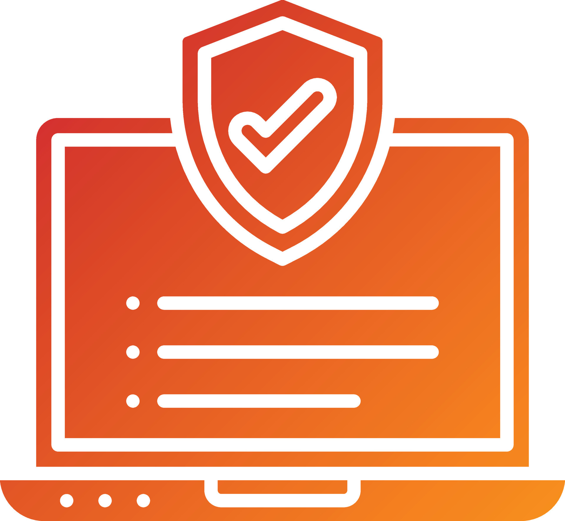 Antivirus Icon Style 8345383 Vector Art at Vecteezy