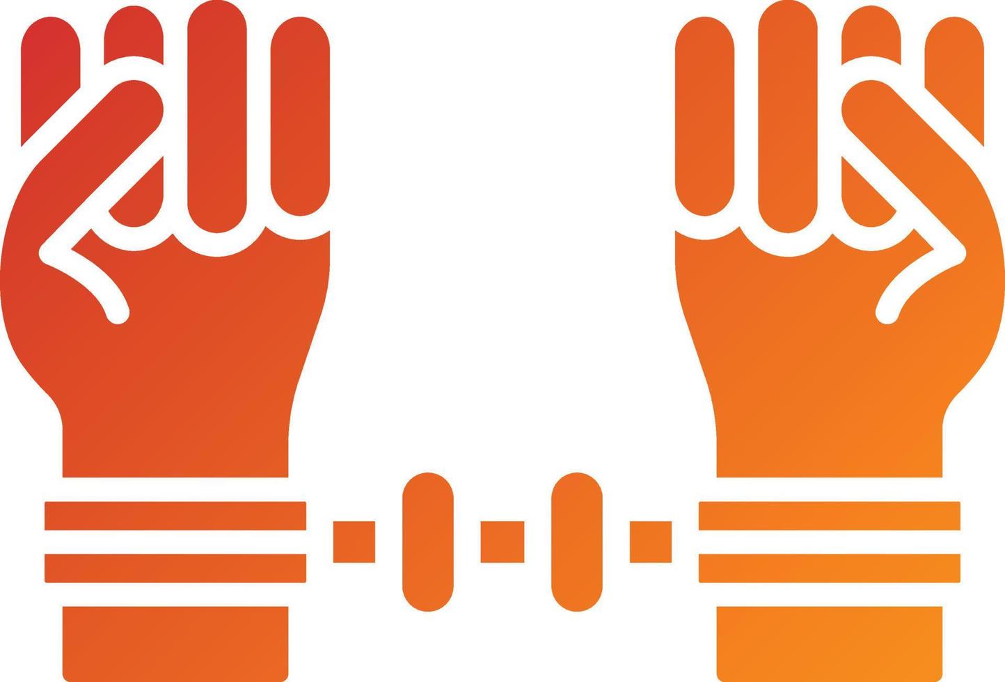 Prisioner Icon Style vector