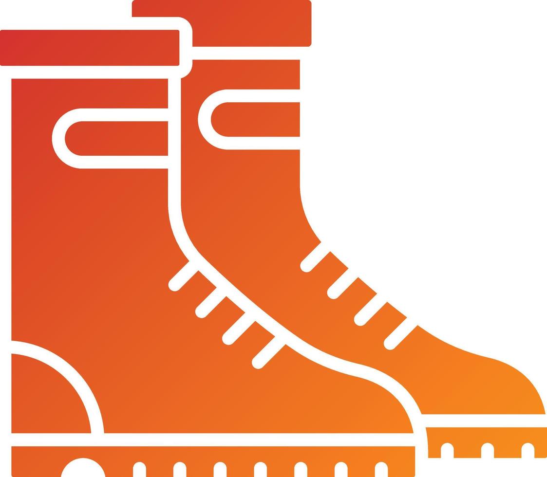 Farming Boots Icon Style vector