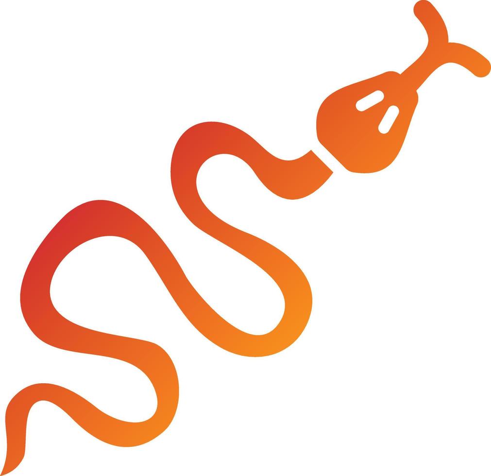 Snake Icon Style vector