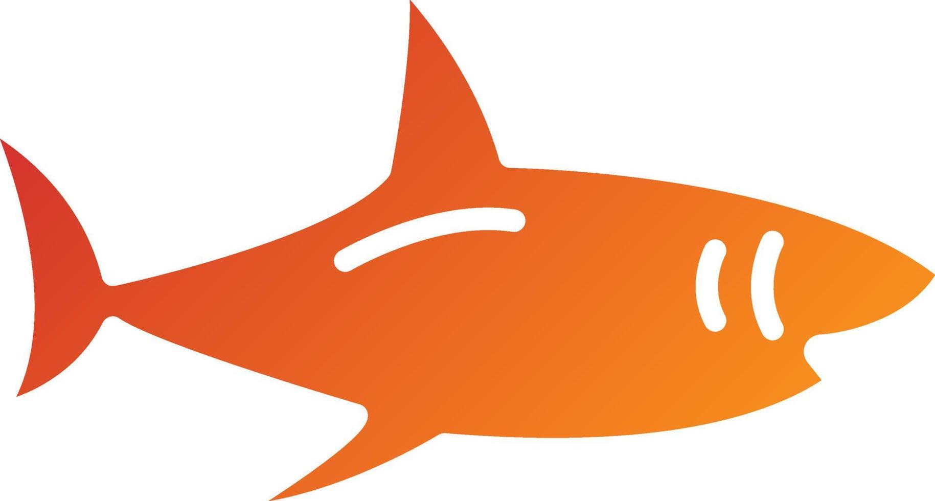 Shark Icon Style vector