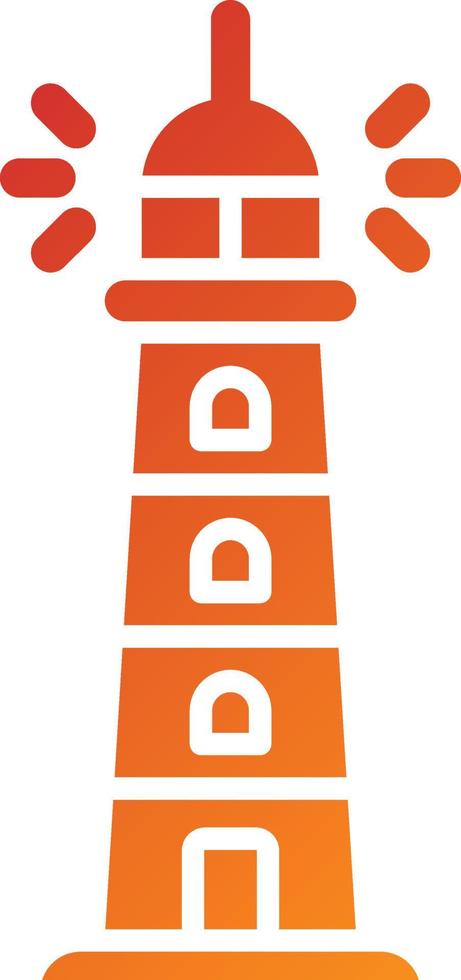 Lighthouse Icon Style vector