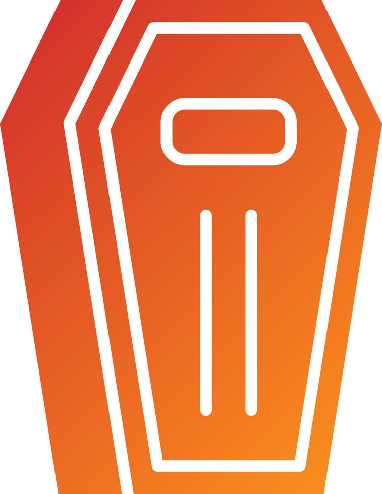 Coffin Icon Style vector