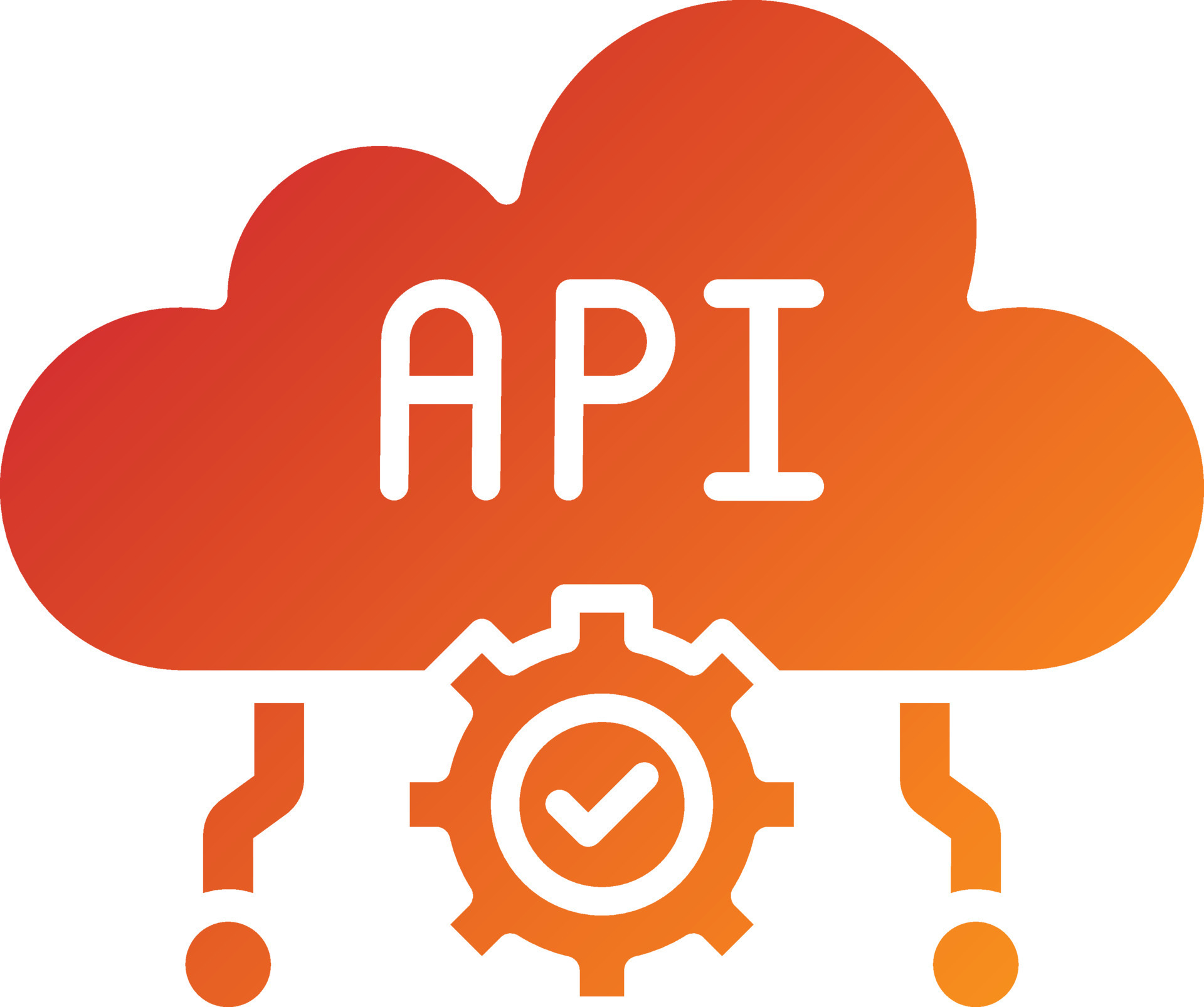 API Icon Style 8345626 Vector Art at Vecteezy