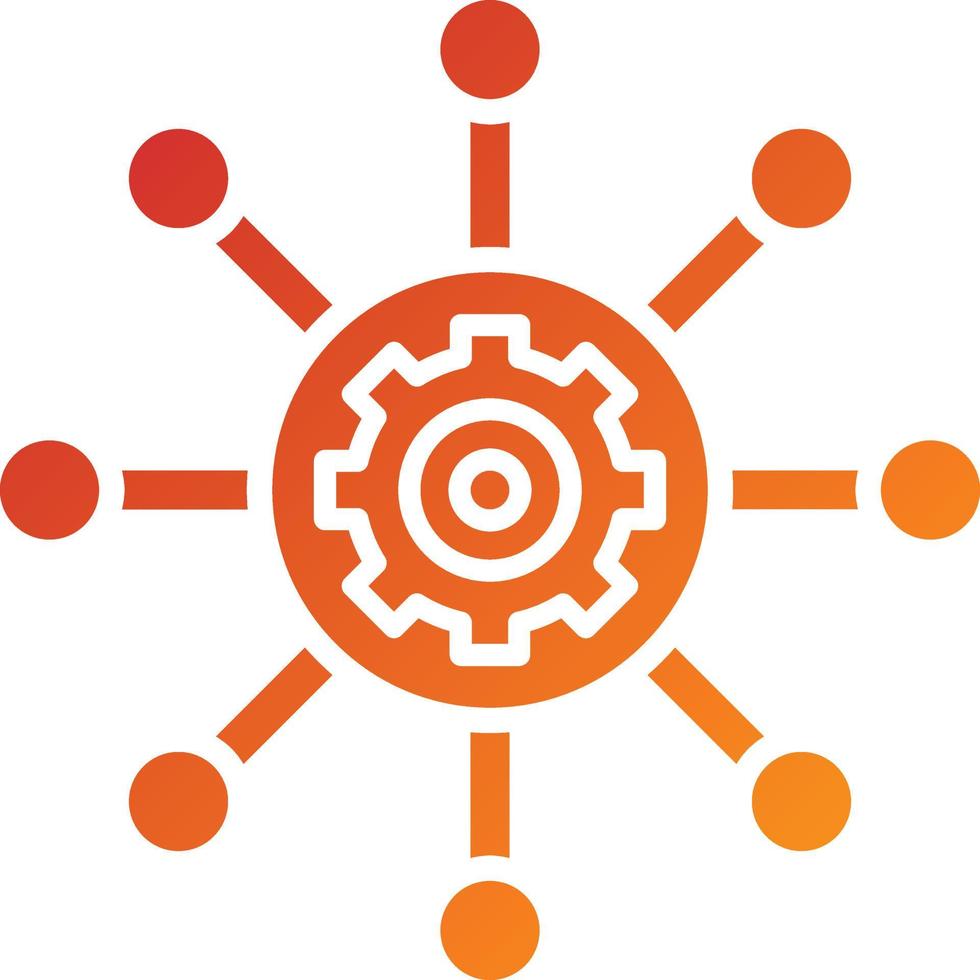 Integration Icon Style vector