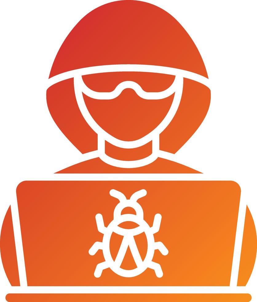 Hacker Icon Style vector