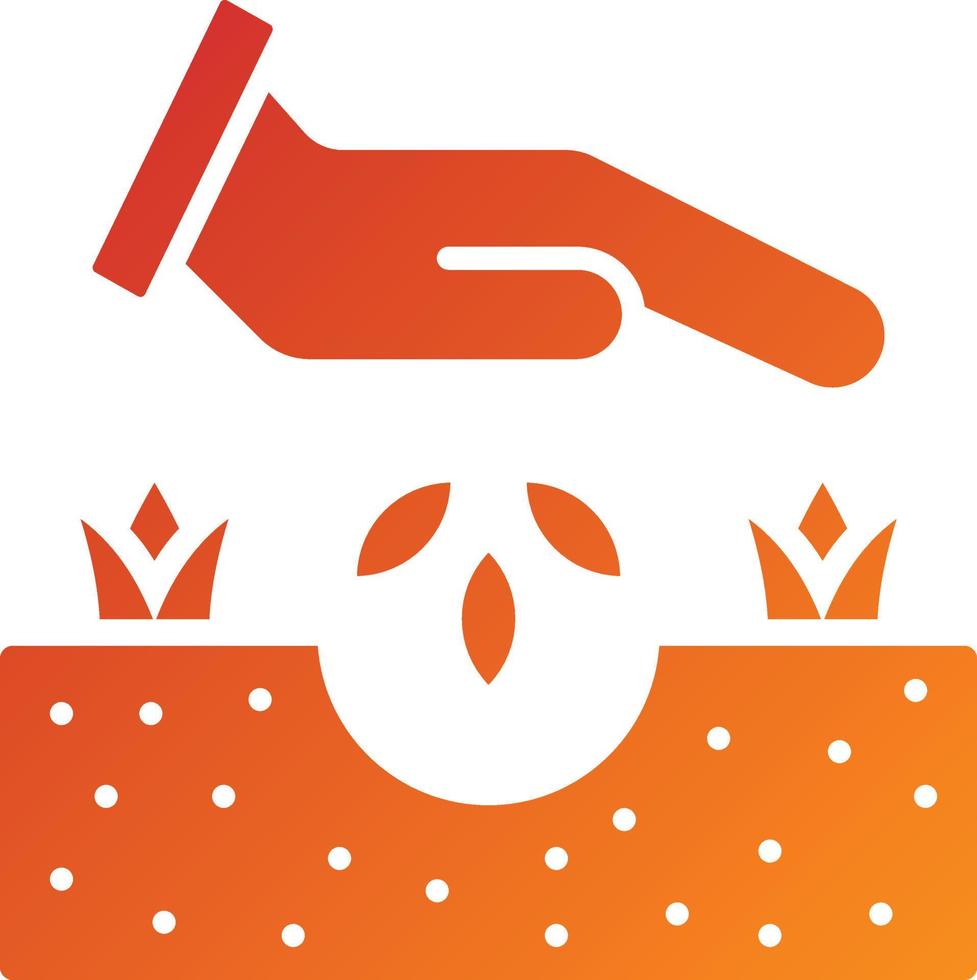 Seeding Icon Style vector