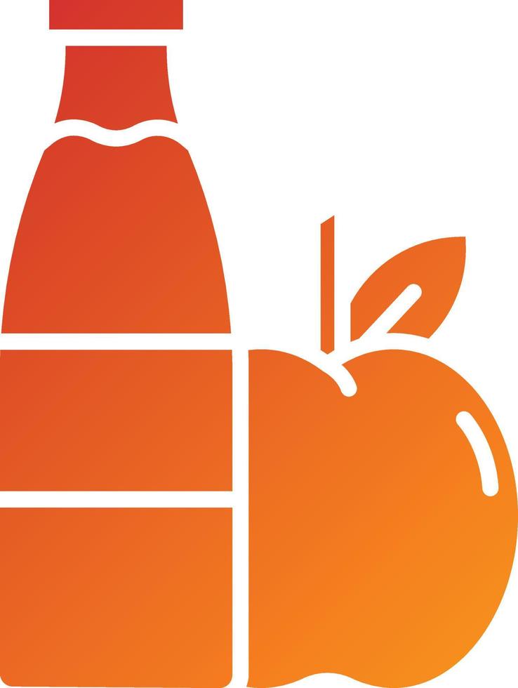 Healthy Food Icon Style vector