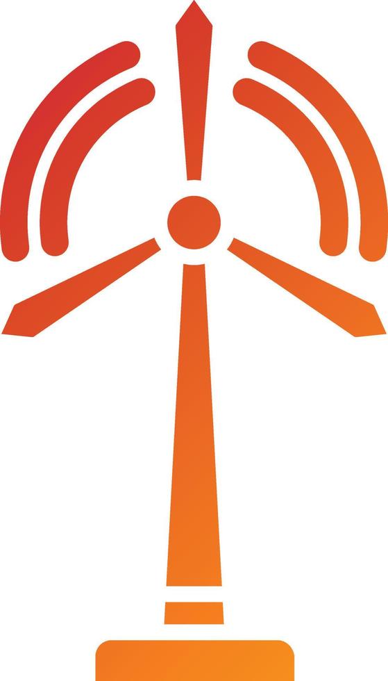 Windmill Icon Style vector