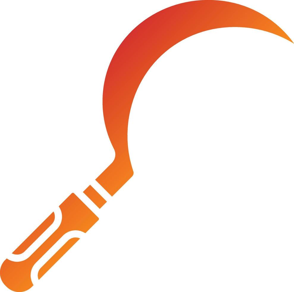 Sickle Icon Style vector