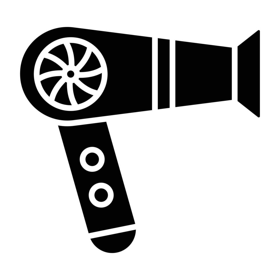 Hair Dryer Icon Style vector