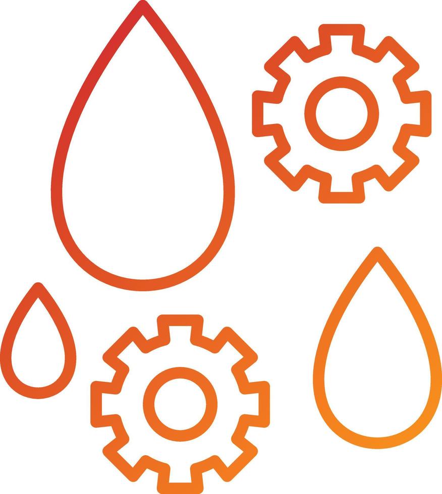 Lubricant Icon Style vector