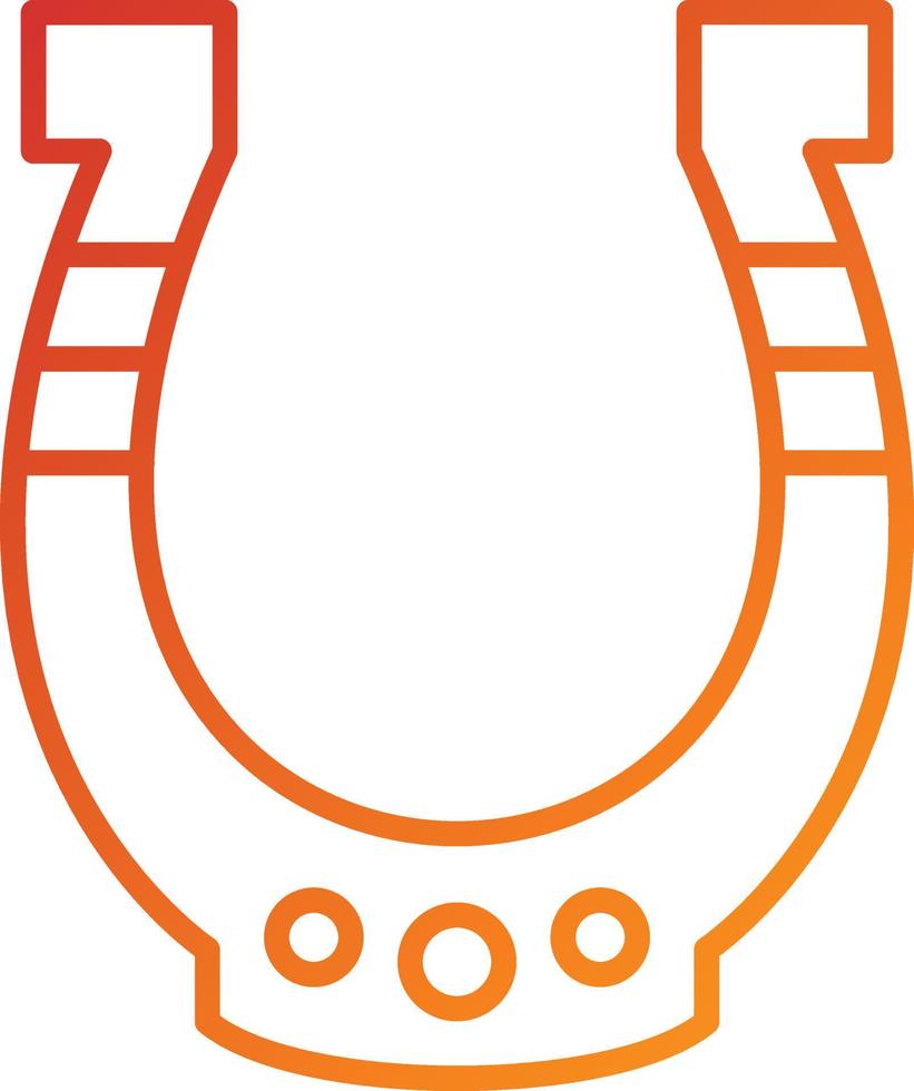 Horseshoe Icon Style vector