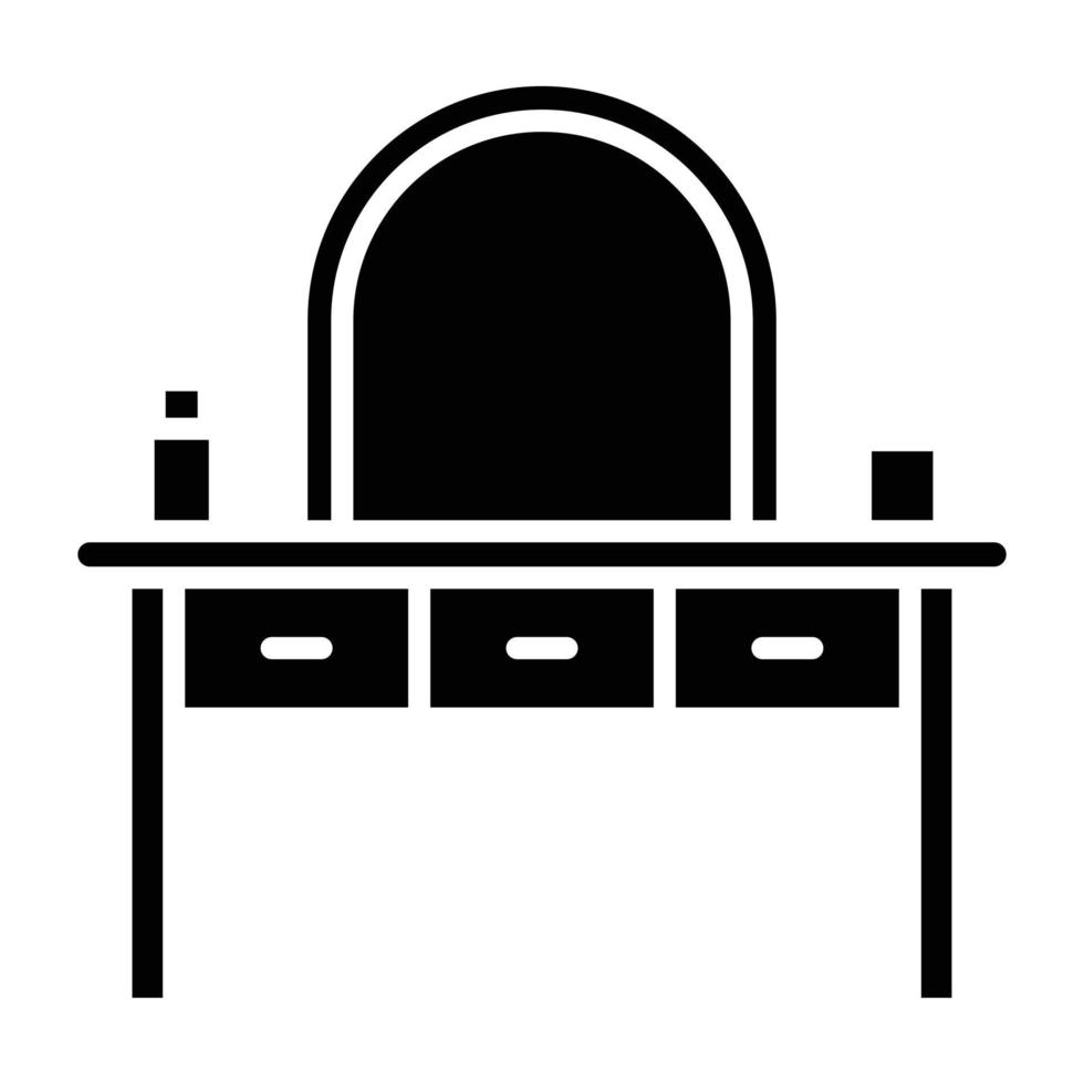 Table Icon Style vector