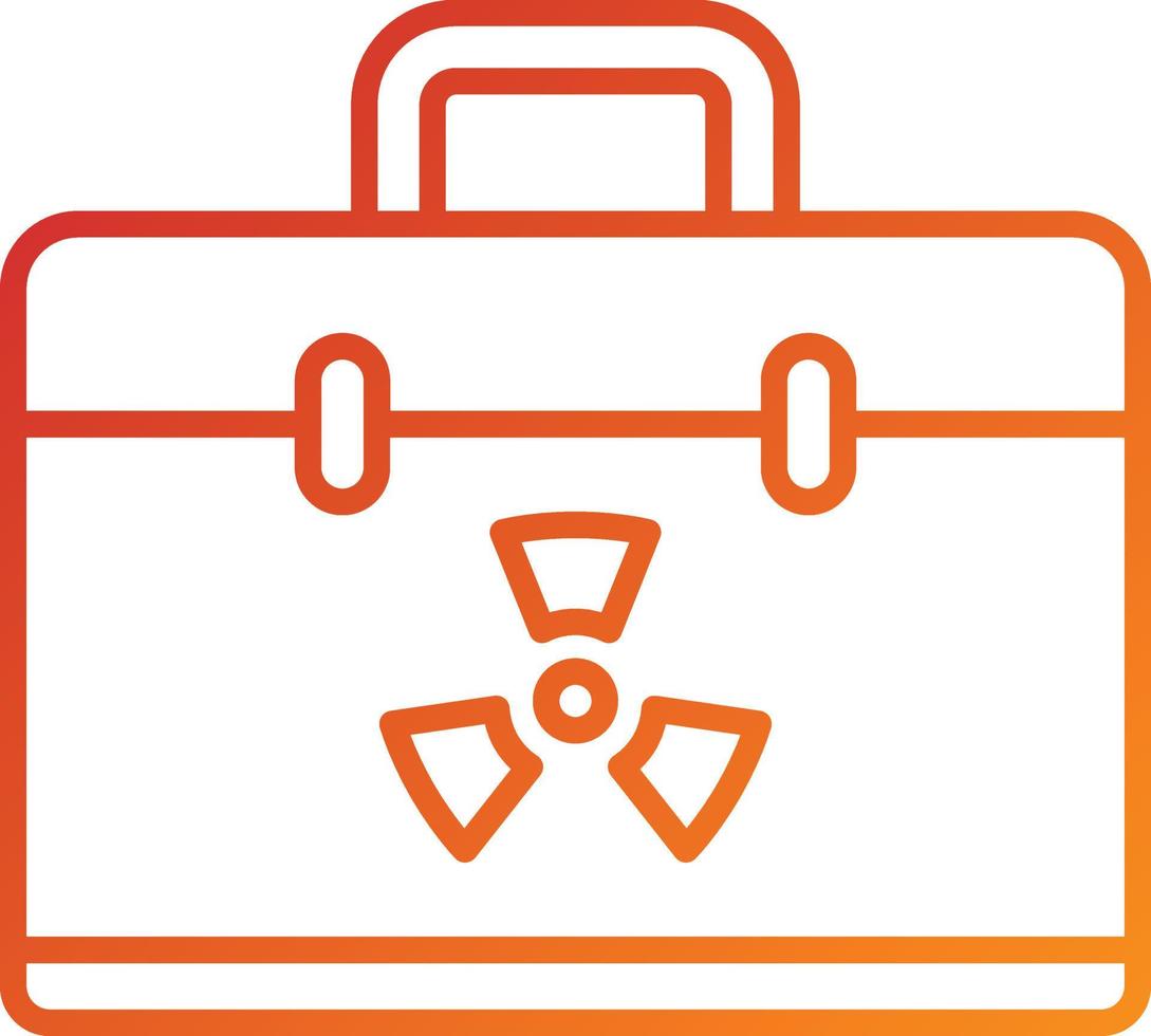 Army Case Icon Style vector