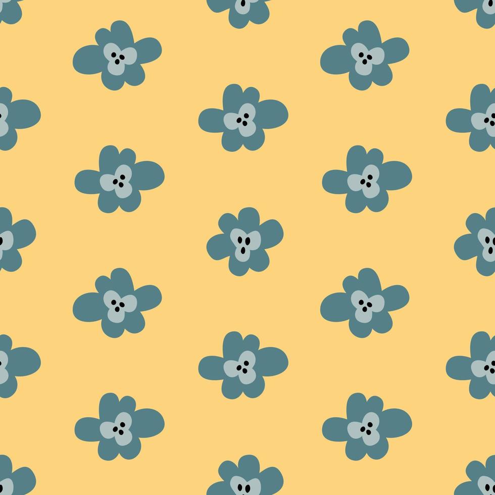 Floral seamless pattern. Colorful surface design vector