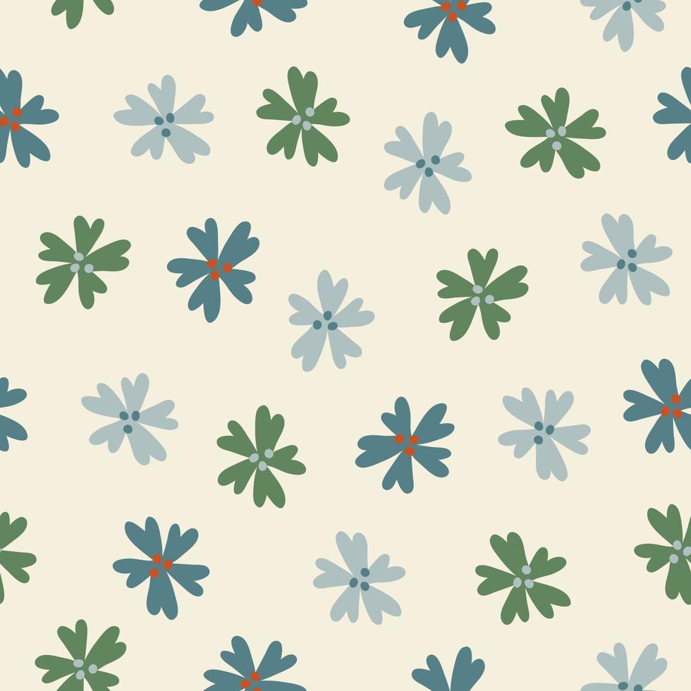 Floral seamless pattern. Colorful surface design vector