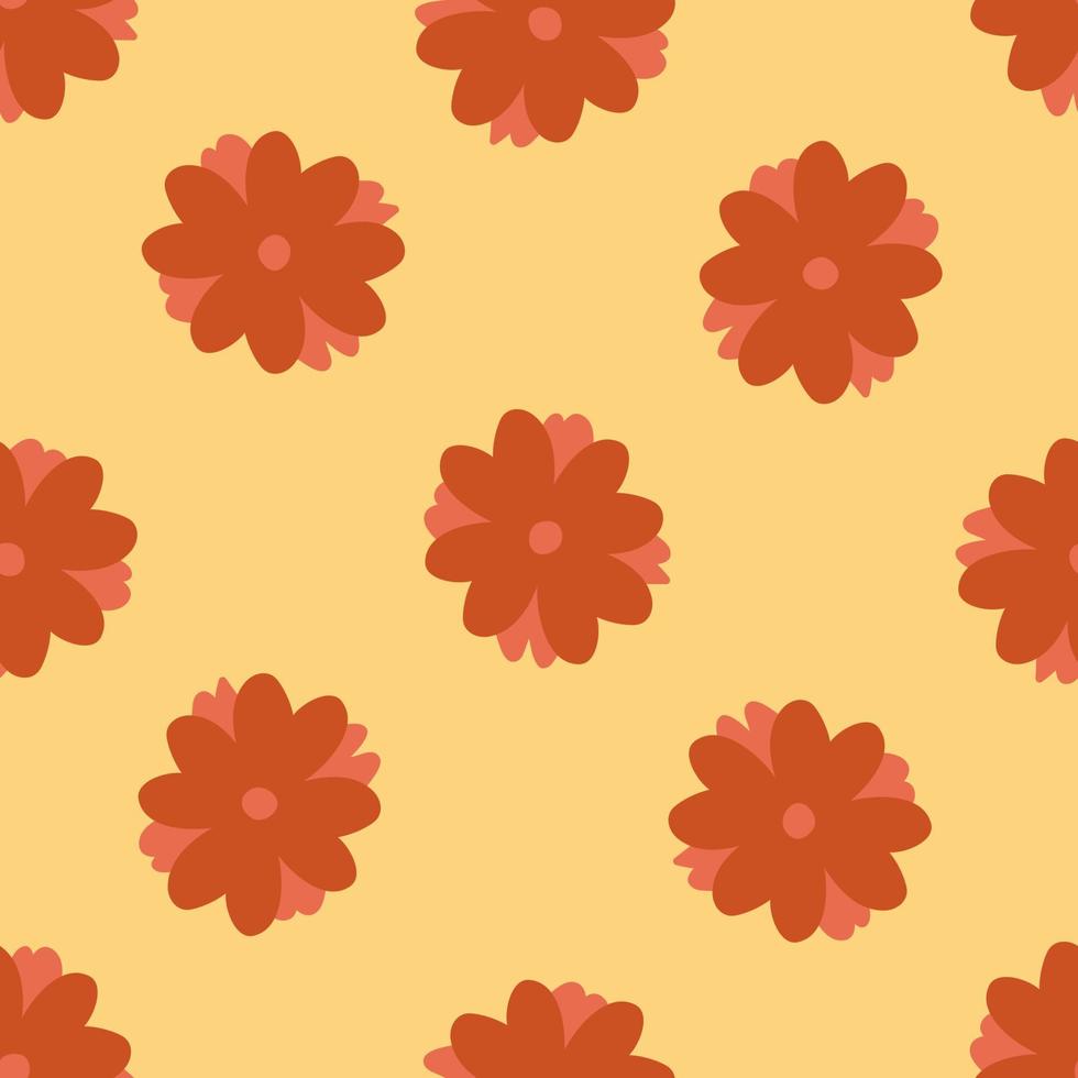 patrones sin fisuras florales. diseño de superficie colorido vector