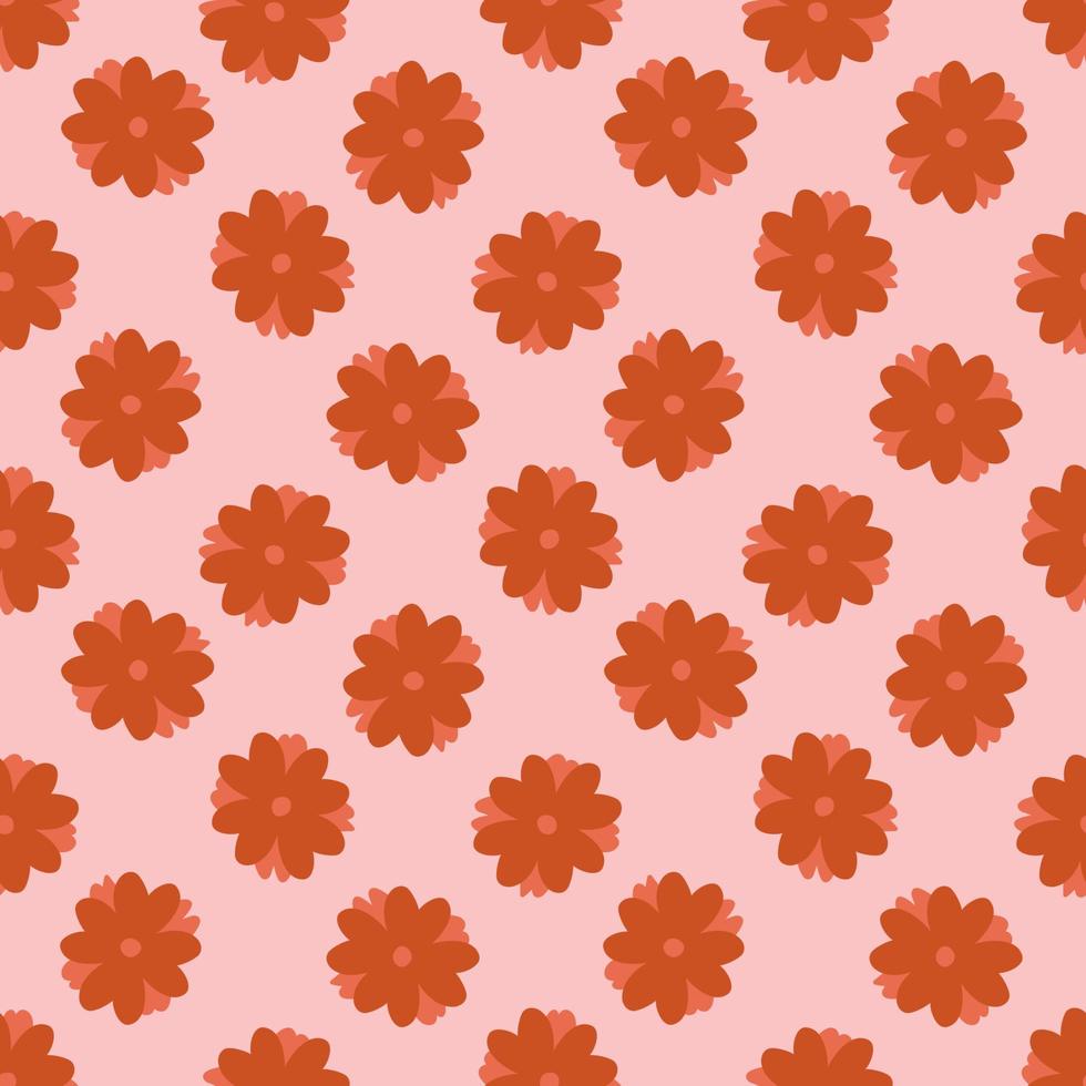 Abstract seamless pattern. Simple organic shapes vector