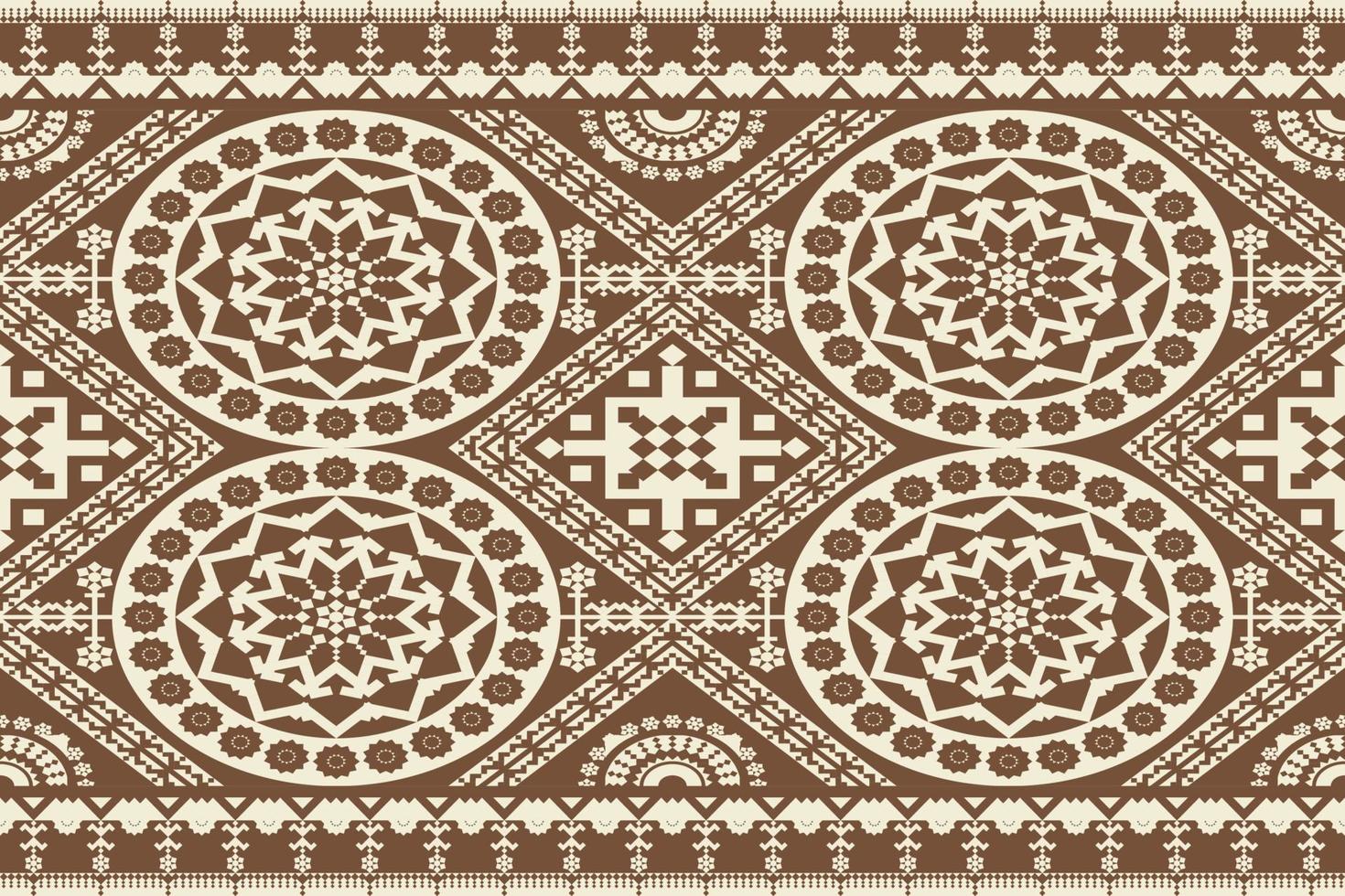 oriental ethnic seamless pattern traditional background design for carpet, wallpaper, garment, wrap, batik, cloth, embroidery pattern vector. vector