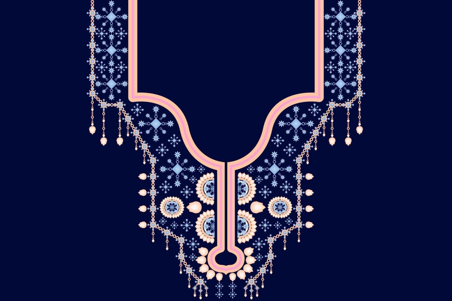 diseño de diamantes de imitación para transferencia de hot-fix de camiseta o blusa. hermoso motivo de diamantes de imitación con apliques de brillo abstracto. vector