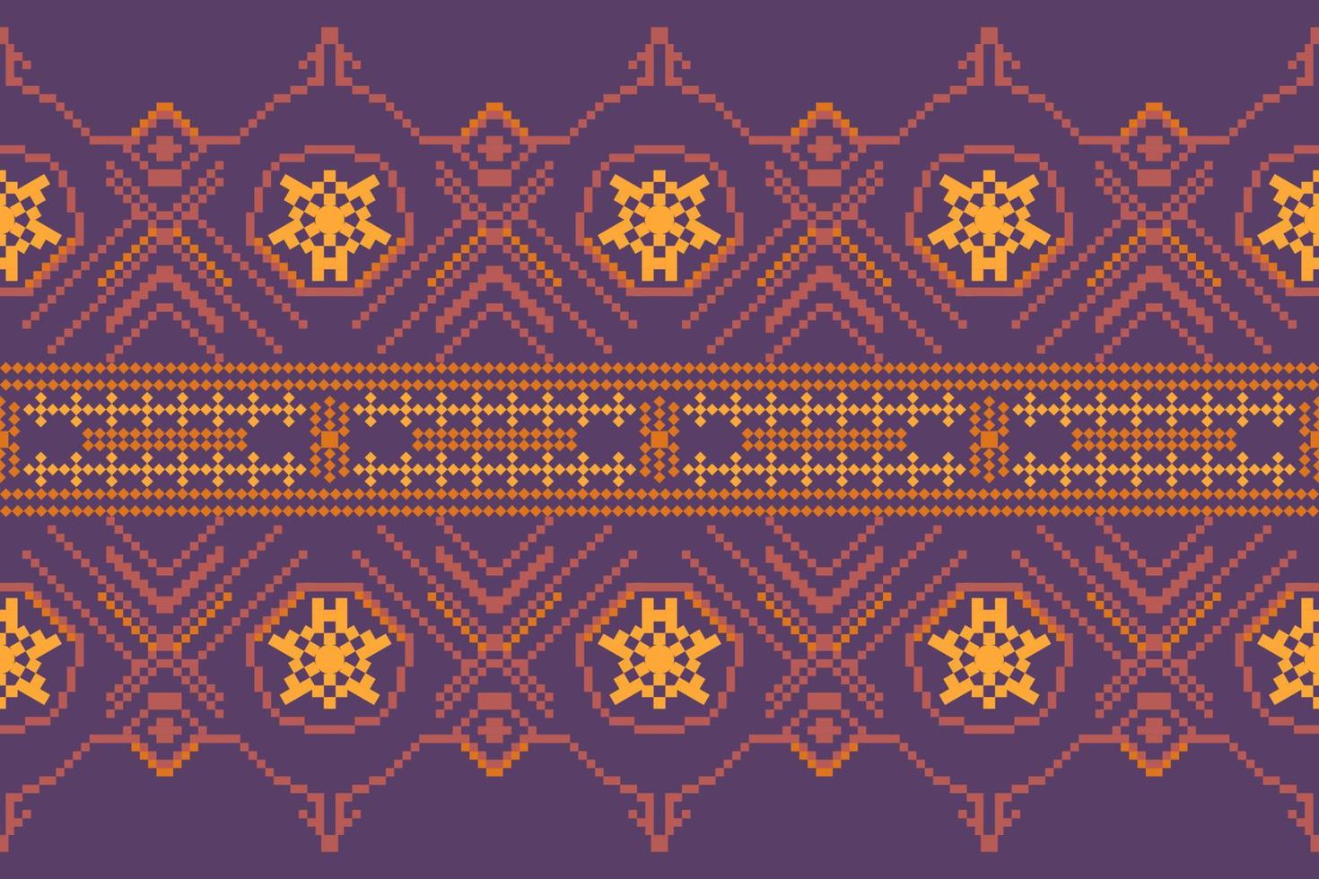 Geometric ethnic oriental pattern traditional Design for background,clothing,wrapping,Batik,fabric,embroidery style. vector