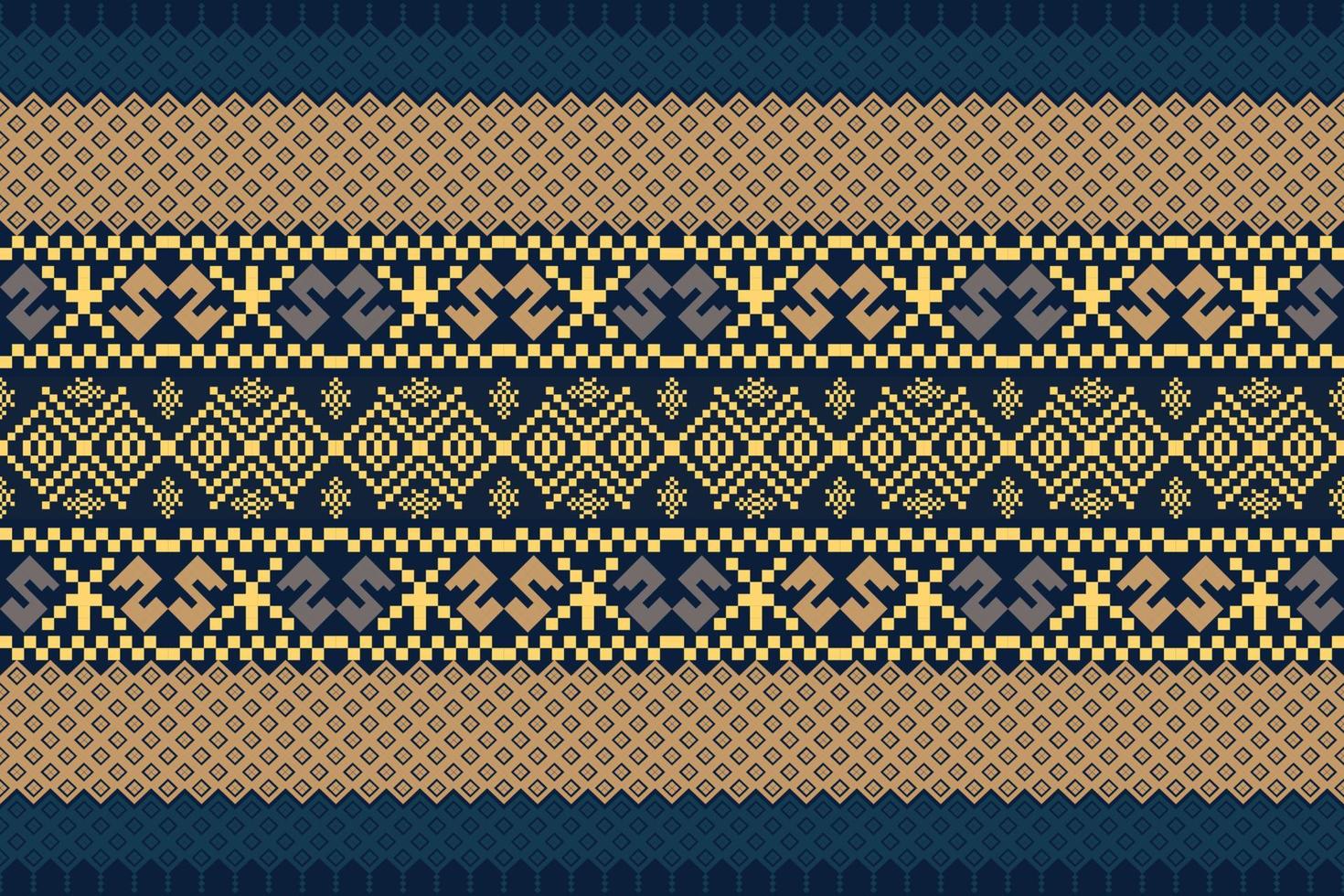 Geometric ethnic oriental pattern traditional Design for background,wallpaper,clothing,wrapping,Batik,fabric,embroidery style. vector