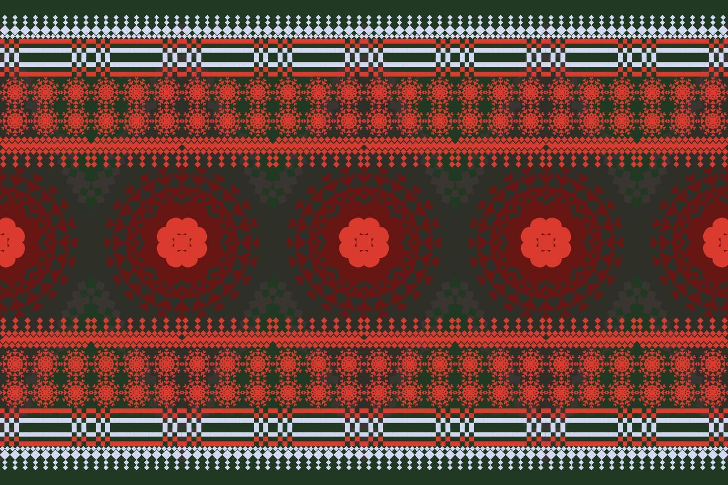 Geometric ethnic oriental pattern traditional Design for background,clothing,wrapping,Batik,fabric,embroidery style. vector