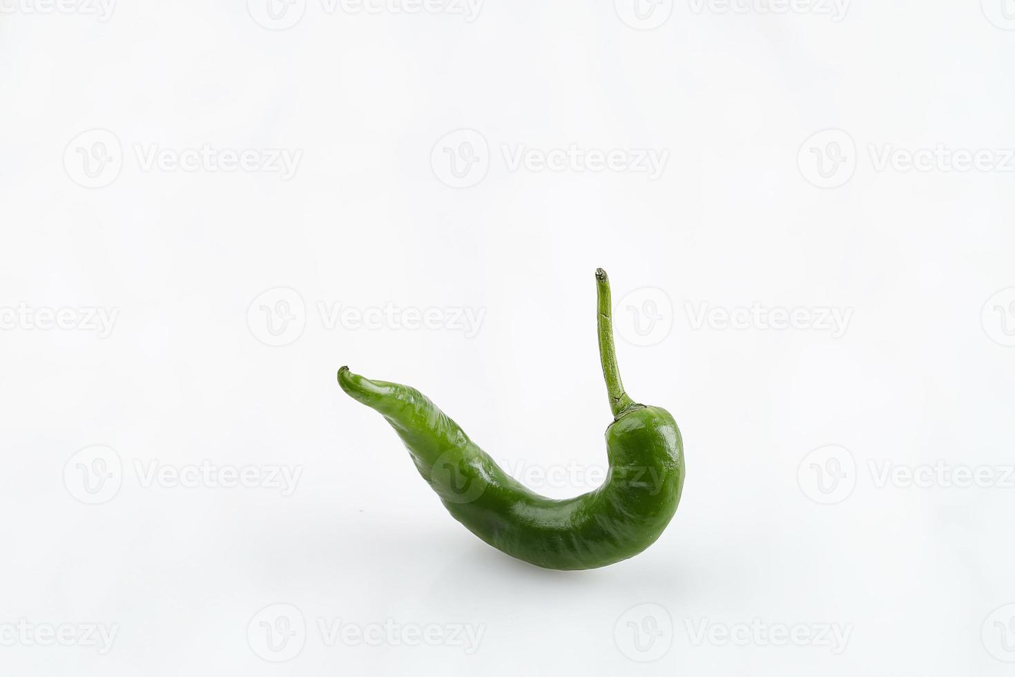 Green Hot Natural Chili Pepper photo