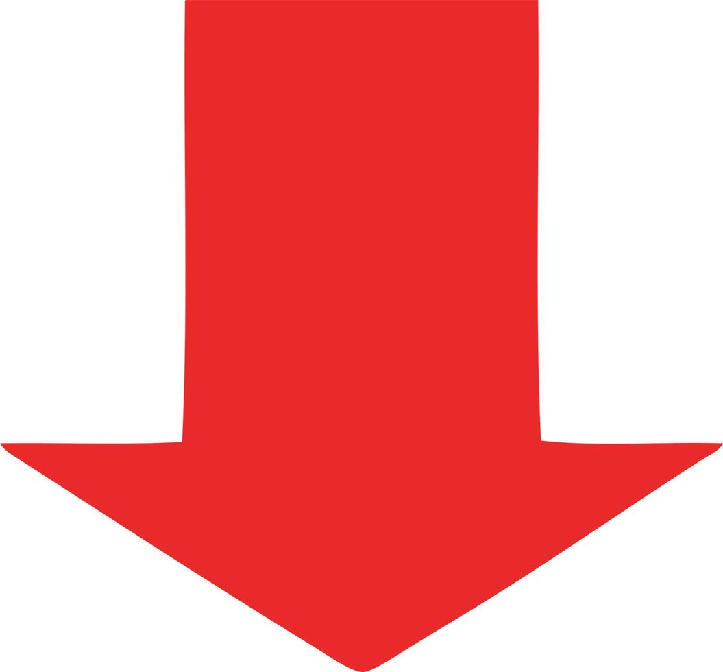 pointing arrow cartoon vector