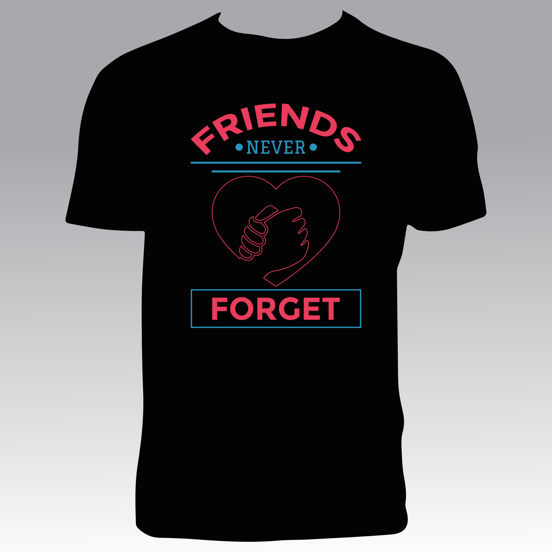 Friendship T Shirt Design 8347268