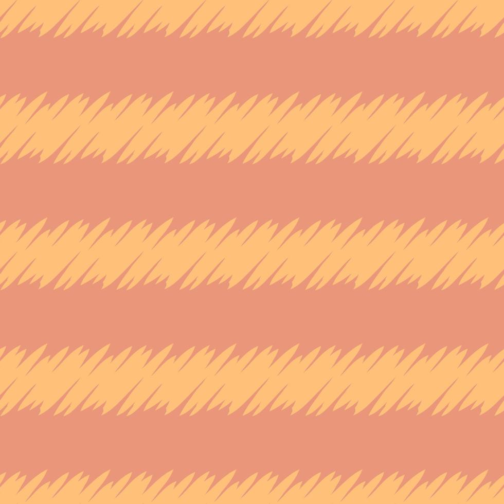 Trendy striped abstract seamless pattern in 1970s style. vector