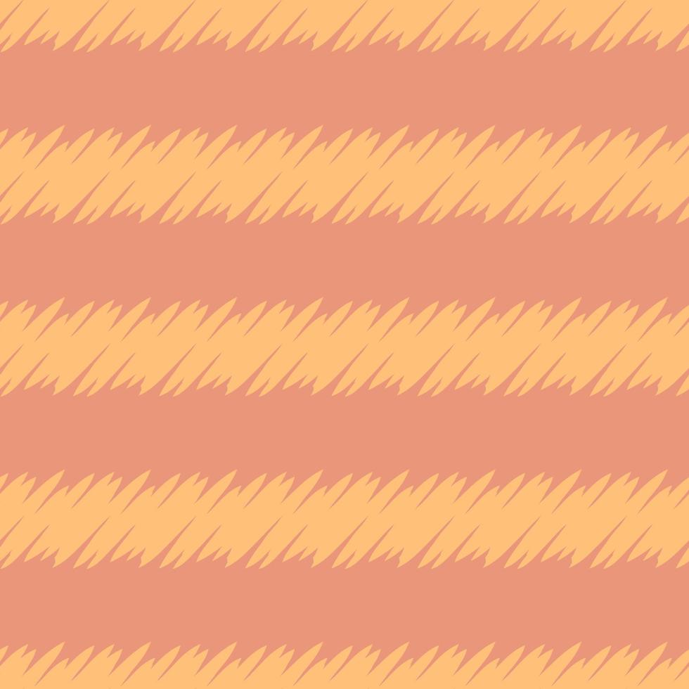 Trendy striped abstract seamless pattern in 1970s style. vector