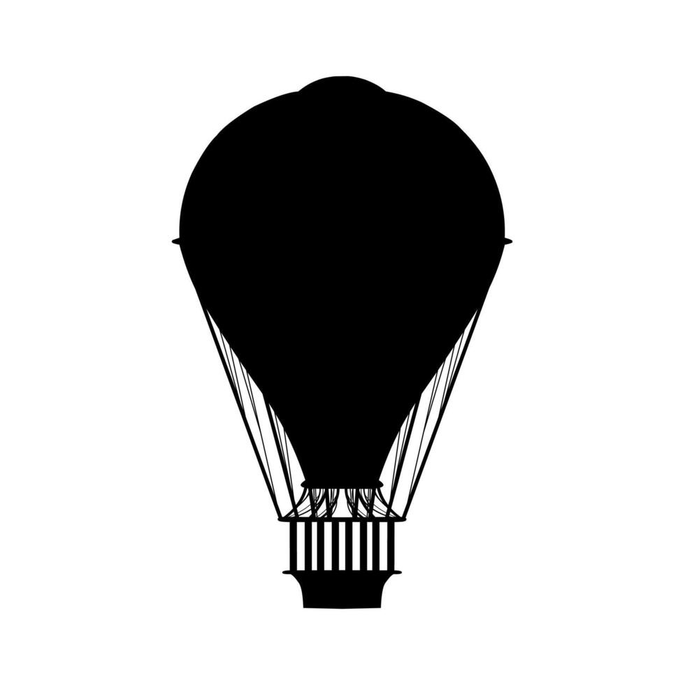 Hot air balloon vector illustration design