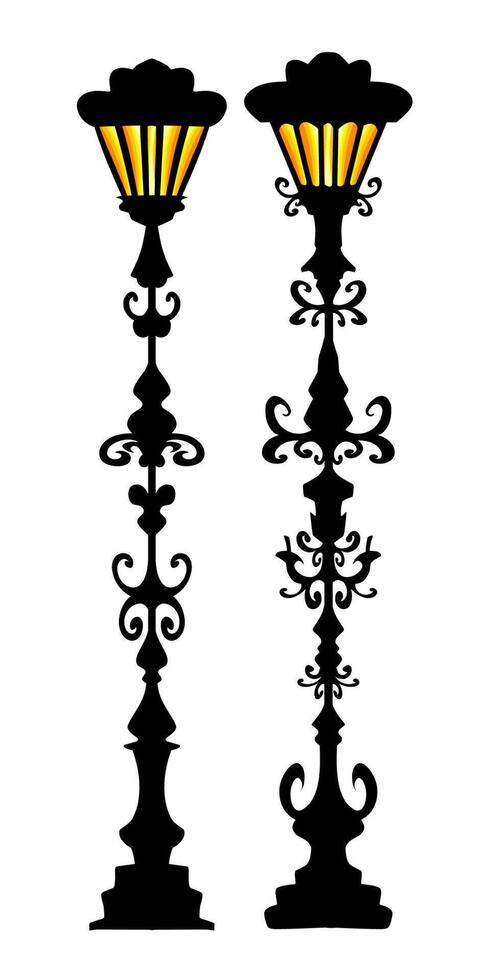 Vector lantern icon design illustration