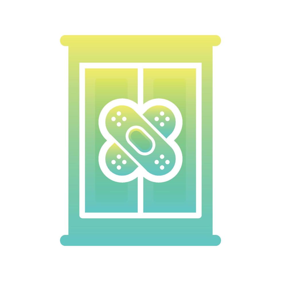 bandage furniture logo gradient design template icon vector