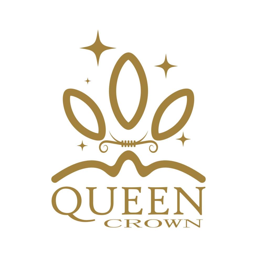 Crown logo designs vector illustration design