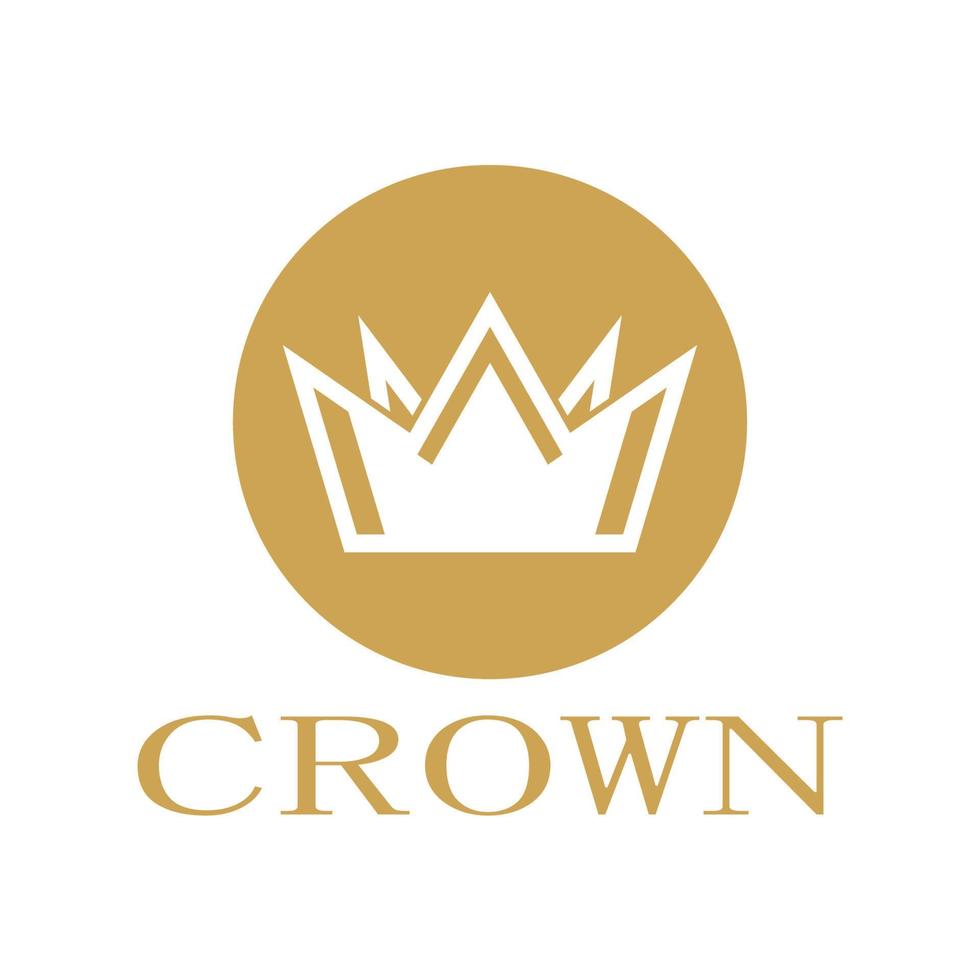 corona logo diseños vector ilustración diseño
