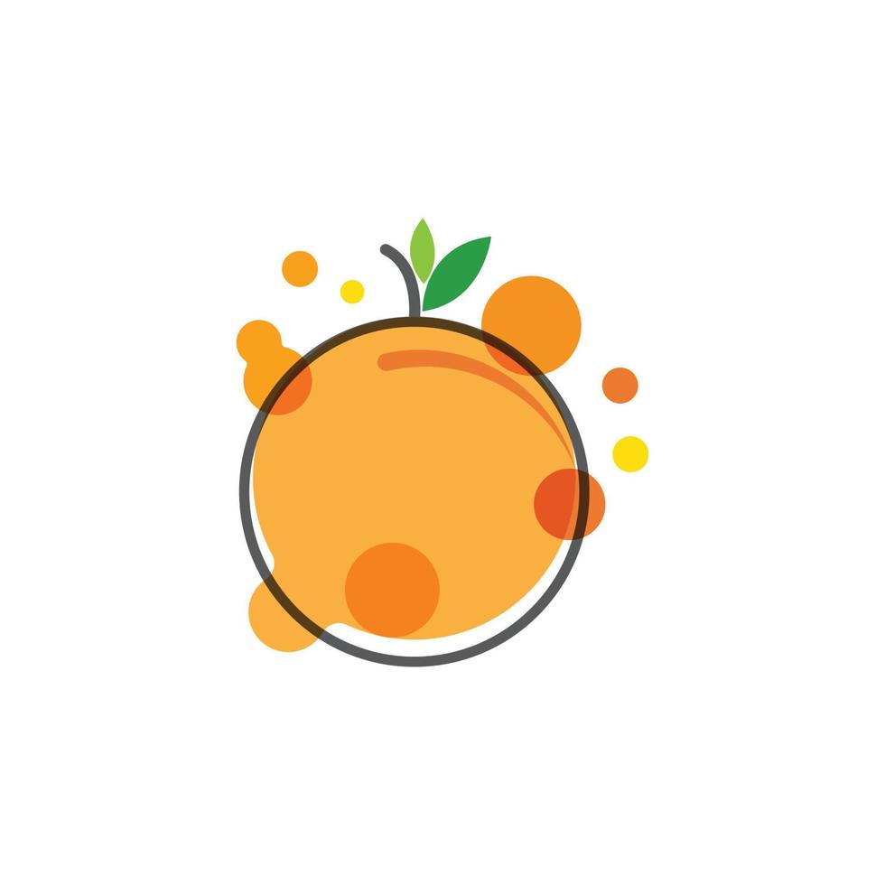 Orange logo Vector